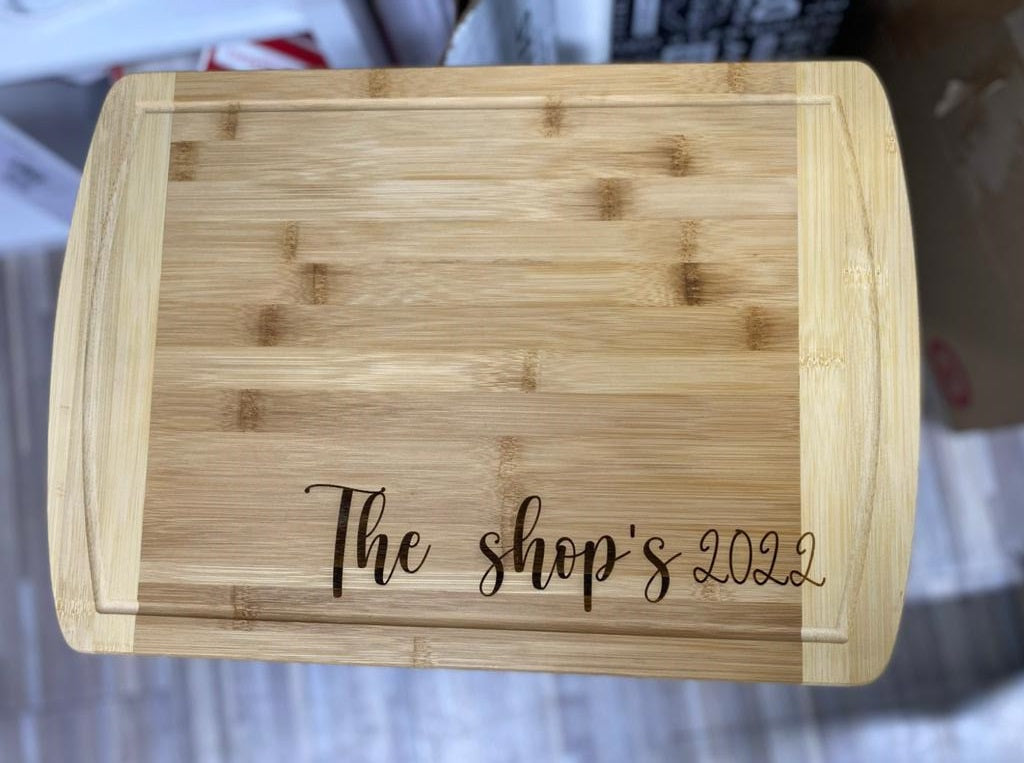 Custom Engraved Charcuterie Board