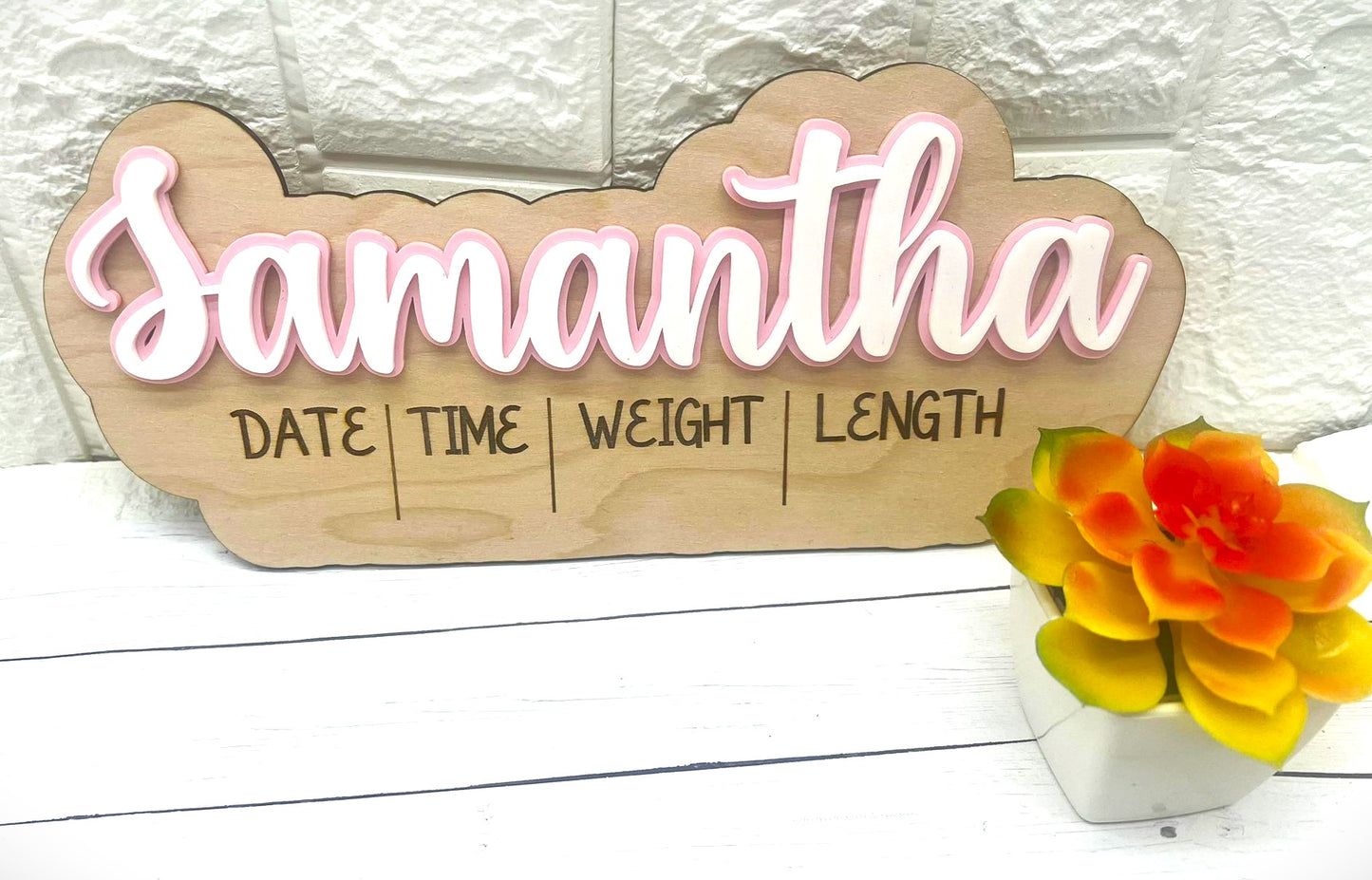 Baby Name Sign For Hospital