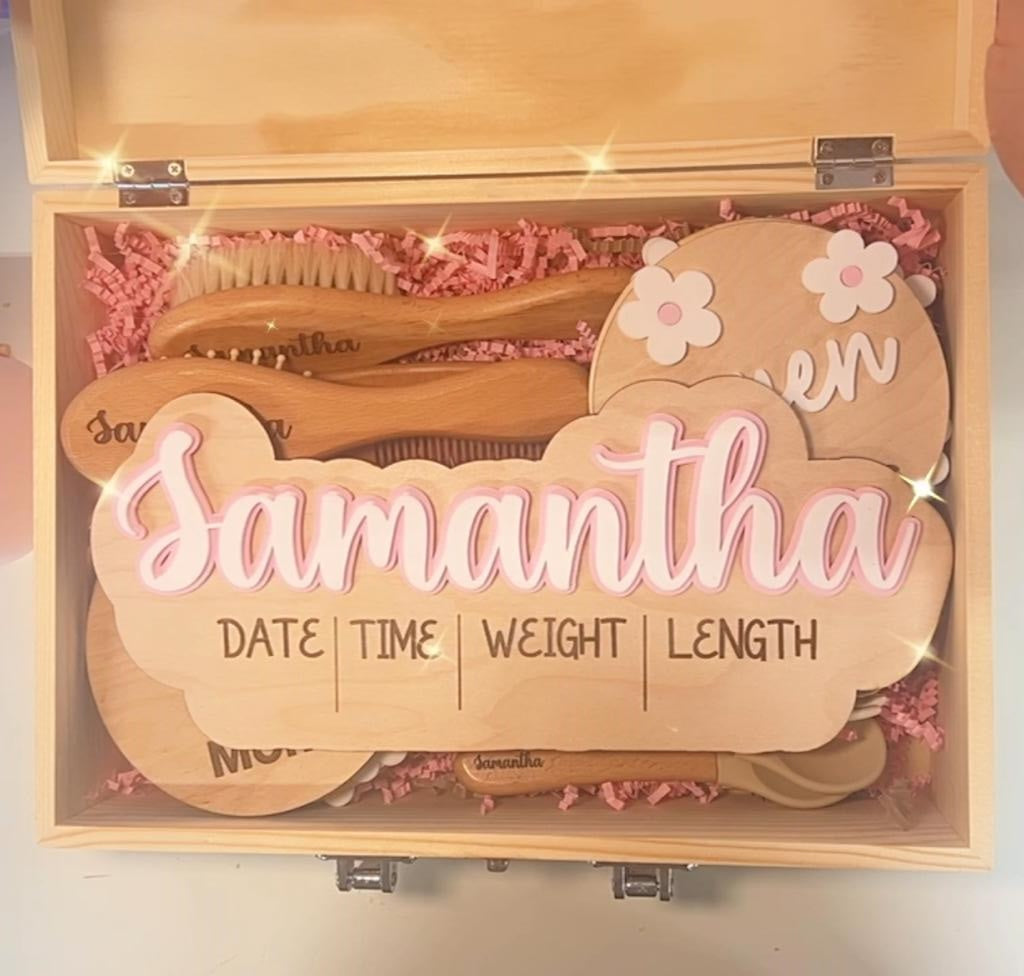 New Board Box / Baby Shower Box